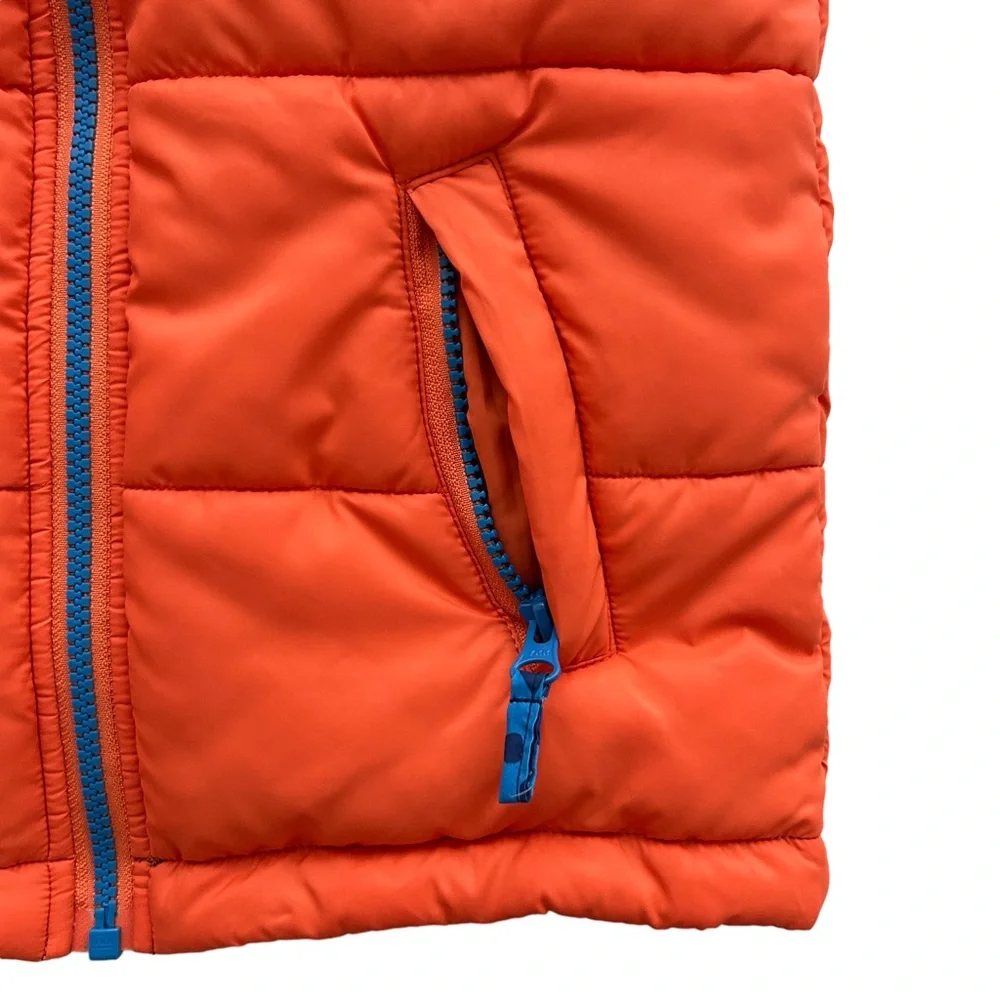 Hatley Puffer Vest Reversible Sleeveless Retro Rocket Ships (5)